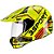 Capacete Bieffe 3 Sport Drax Amarelo Limão Laranja - Imagem 2