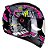 Capacete Peels Icon Mil Grau Preto Com Rosa - Imagem 1