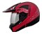 Capacete  Bieffe 3 Sport Drift Vermelho Fosco Preto Cross - Imagem 1