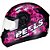 Capacete Peels Spike Blossom Preto Fosco Com Magenta - Imagem 1