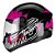 Capacete Peels Spike Maze Preto Com Rosa - Imagem 1