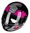 Capacete Peels Spike Maze Preto Com Rosa - Imagem 3