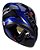 Capacete Peels Icon Fast Azul Metal com Branco - Imagem 4