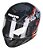 Capacete Bieffe B12 Guepard Preto com Vermelho - Imagem 3