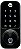 Fechadura Digital YDD 120 Preta para porta Externa com Senha e chave - Imagem 1