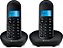 Telefone Sem Fio com Identificador de Chamadas e Viva Voz MT150-2 Preto Motorola - Imagem 1