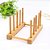 Suporte Escorredor De Pratos Em Bambu Ecokitchen - Imagem 2