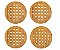 Descanso de Panela Redondo Ecokitchen 15cm – Bambu  BM19138 - Imagem 1