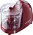 Mini Processador de Alimentos Lenoxx 350ml 127v 2 Velocidades Vermelho - Imagem 2