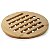 kit 2 Descanso de Panela Redondo Ecokitchen 15cm – Bambu - Imagem 2