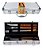 Kit Churrasco  6 Peças em Cabo de Madeira com Maleta  - Fixxar - Imagem 1