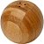 Saleiro De Mesa Esférico Em Bambu Ecológico - Imagem 1