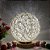 Luminária Lunar Rattan Led Base Madeira - Imagem 2