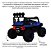 Mini Carro Elétrico 2 Lugares Super Cross Infantil 12v Azul Com Controle Remoto - Imagem 5