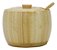 Açucareiro Em Bambu Com Colher E Tampa 200ml - Imagem 1