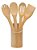 Kit de Utensílios 5 Peças Ecokitchen, Produzido em Bambu 100% Ecológico - Imagem 1