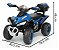 Mini Quadriciclo Moto Elétrica Criança Infantil Bateria 6V Luz Som Bivolt Bw129vm Importway - Imagem 4
