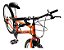 Bicicleta Free Action Aro 24 18V Eden V-Brake Laranja - Imagem 4