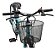 Bicicleta Free Action Aro 24 MTB 18V Fem Donna Com Cesta V-Brake Verde Tiffany - Imagem 2
