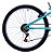 Bicicleta Free Action Aro 24 MTB 18V Fem Donna Com Cesta V-Brake Verde Tiffany - Imagem 3
