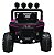 Carro Elétrico Infantil Super Cross 4x4 Rosa 12v  Com Controle Remoto Zippy Toys - Imagem 4