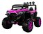 Carro Elétrico Infantil Super Cross 4x4 Rosa 12v  Com Controle Remoto Zippy Toys - Imagem 1