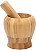 Pilão com Socador em Bambu Ecokitchen Mimo Style 11cm - Imagem 2