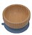 Jogo Para Refeição Infantil Com Ventosa em Bambu e Silicone Com Bowl e Talher - Imagem 3