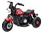 Mini Moto Elétrica Infantil Halei Motor 5km/h Carregador Bivolt Farol LED e Som 80 cm - Vermelho - Imagem 1
