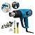 Soprador Térmico 2000W com 7 Acessórios 2 Temperaturas Cabo 1.7m Importway Iwsta 220Soprador Térmico 2000W com 7 Acessórios 2 Temperaturas Cabo 1.7m Importway Iwsta 220V - Imagem 1