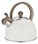 Chaleira Inox Com Apito 2 Litros Mimo Style Mármol Bule De Chá E Café Para Ferver Água - Imagem 1