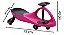 Carrinho Rolimã Car Com Giro Divertido Infantil Brinquedo Importway Bw-004 Rosa - Imagem 2