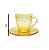 Jogo De 6 Xícaras De Café Com Pires Ambar Majestic 90ml - Mimo Style - Imagem 3