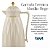 Garrafa Térmica Khadija 1l Off White Com Dourado Conservação De Temperatura E Design Sofisticado - Imagem 7
