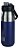 Garrafa Térmica 750ml Isomax Tampa Inteligente Com Alça Azul - Imagem 3