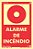 Placa Sinalização Foto 10x15 - Alarme - Imagem 1
