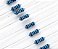 Resistor metálico 100R 1/4W 1% - Imagem 1