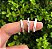 aliança 3mm / anel cinderela 1 incluso - Imagem 1