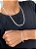 conjunto grumet 4mm / prata 925 - Imagem 1