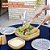Conjunto Saladeira e Pegador de Saladas de Bambu OIKOS 2PÇS - Imagem 9