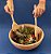 Conjunto Saladeira e Pegador de Saladas de Bambu OIKOS 2PÇS - Imagem 7