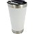 Copo Térmico com Tampa Inox Branco para Cerveja 500ML - Imagem 1