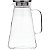 Jarra de Vidro Borossilicato com Tampa Inox 1,5L - Imagem 1