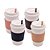 Conjunto de 4 Copos para Café com Tampa e Mexedor 450ml - Imagem 1