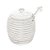 Meleira de Cristal com Pegador e Tampa Colmeia 210ml - Imagem 1