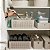 Organizador Multiuso 8 Litros Flow - Bege - Imagem 6