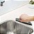 Dispenser Detergente 650ml com rodo de Pia Compacto Chumbo - Imagem 8