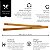 Pinça Culinária Reta de Bambu Multiuso 36CM - Imagem 5