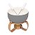 Aparelho De Fondue Cerâmica Aspen Cinza 4 Peças 350ml - Imagem 1