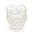Porta Talher Vidro Cristal para Chá Café Bandeja 7,8x8,4cm - Imagem 3